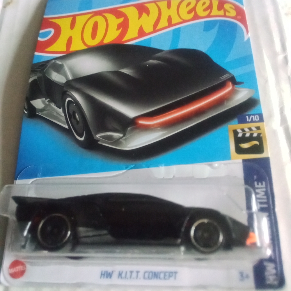 2023 Hot Wheels HW K.I.T.T. Concept 6/250 HW Screen Time 1/10 Knight Rider Black